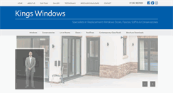 Desktop Screenshot of kingswindows.co.uk